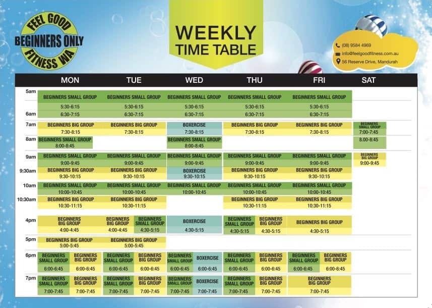 Class Time Table December 2021